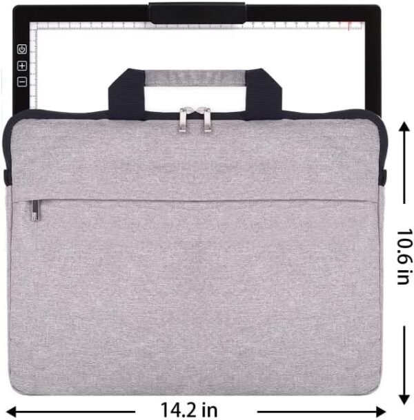 Rechargeable A4 LED Light Pad with Padded Case - Image 4