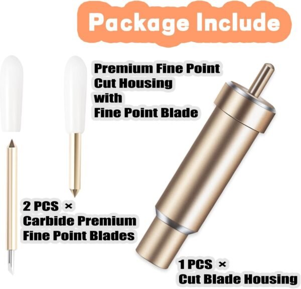 Premium Fine-Point Blade and Housing for Crafting Machines - Image 3