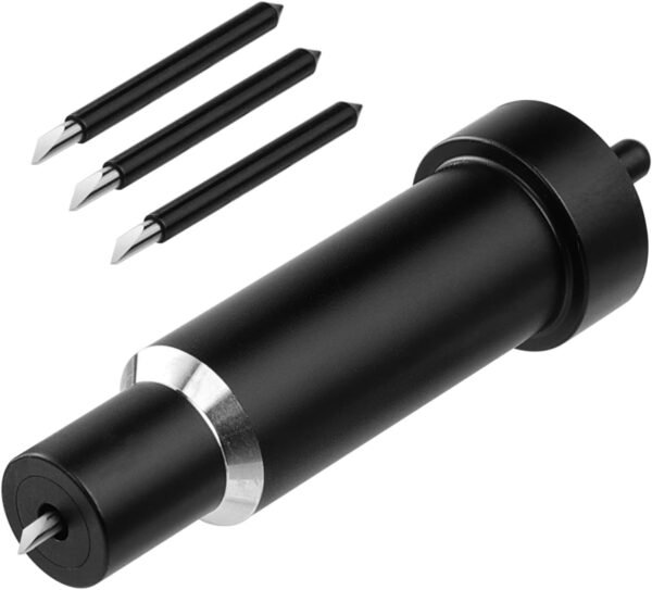 Deep Point Cut Blades and Housing for Crafting Machines (3 Blades)