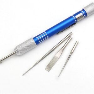 Diamond Tipped Jewelry Reamer Set – Hole Enlarger for Jewelry, Jade & Beads