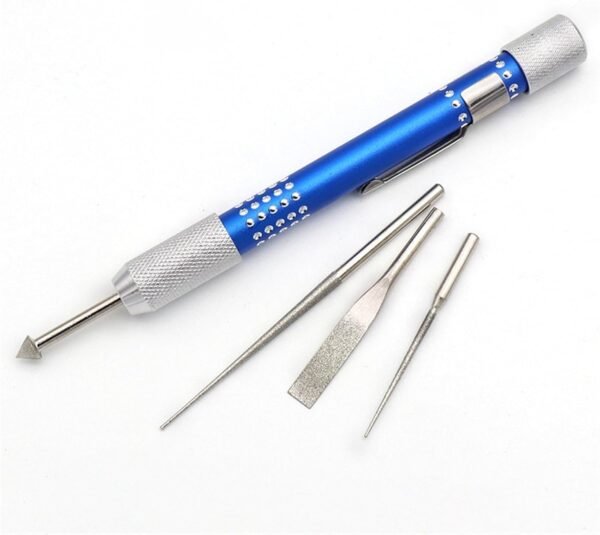 Diamond Tipped Jewelry Reamer Set – Hole Enlarger for Jewelry, Jade & Beads