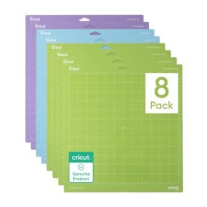 Cutting Mat Variety Pack (8 Count, 12x12 inch) for Crafting Machines