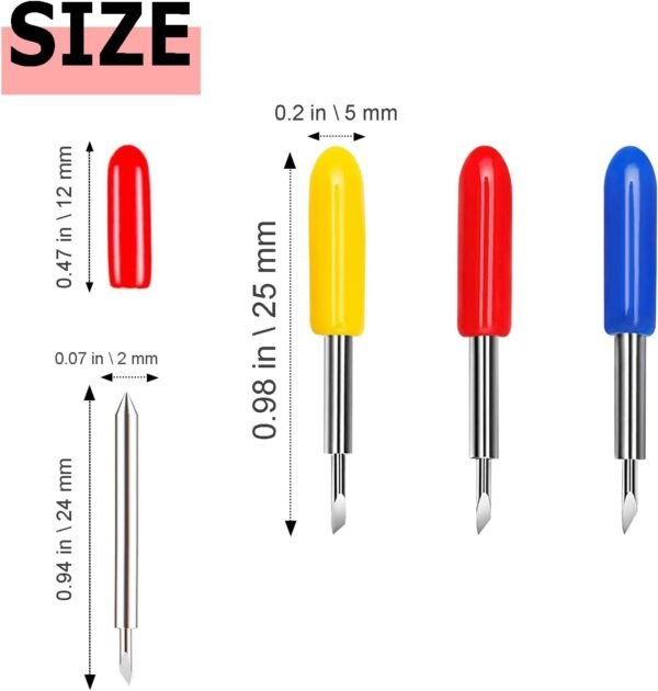 Replacement Blades Set (20 Pieces) for Crafting Machines - Image 3
