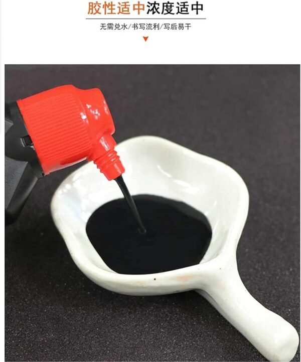Practice Chinese Brush Sumi Ink (250ml Black) - Image 2