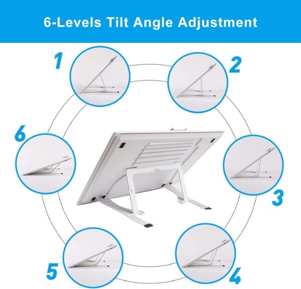 Rechargeable A3 Light Pad with Stand and Magnetic Clip - Image 4