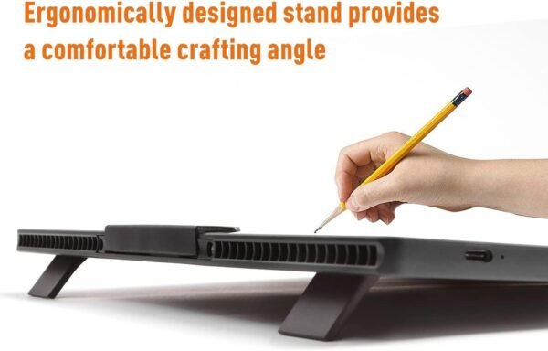 Rechargeable A4 LED Light Pad with Padded Case - Image 2