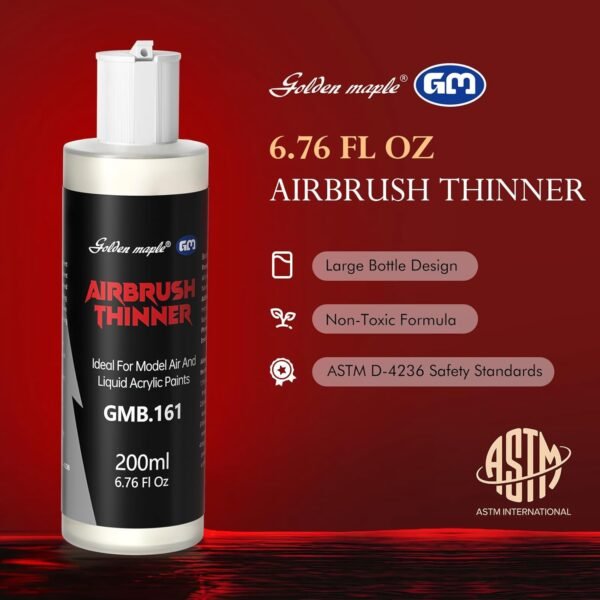 Acrylic Paint Thinner & Airbrush Flow Improver (6.76oz) - Image 3