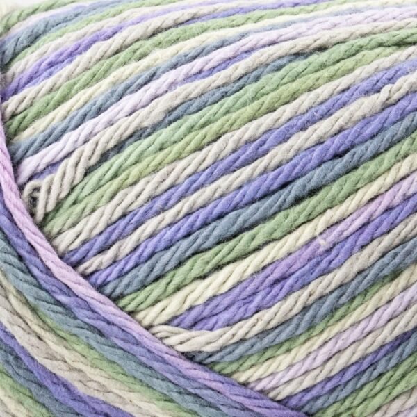 Cotton Yarn Medium Size 4 for Weaving, Knitting, and Crochet (Sea Ombre, 95 Yards) - Image 2