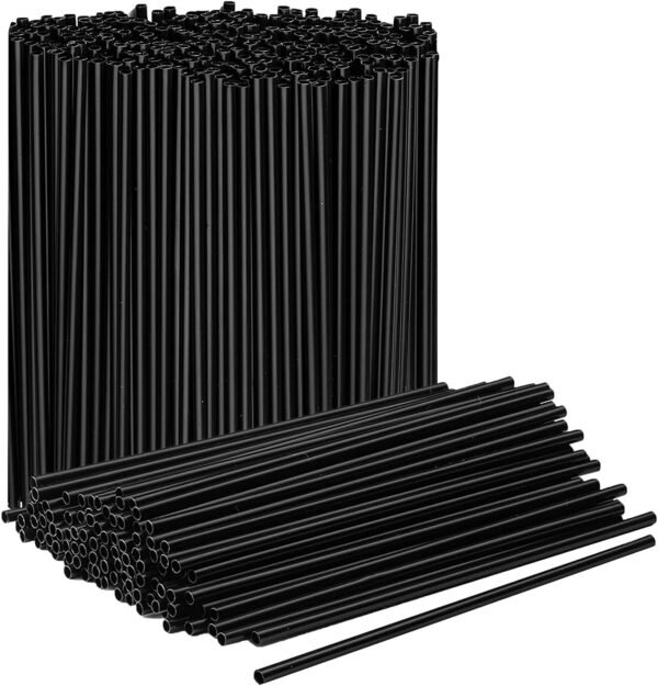 Plastic Coffee Stirrers (2000 Count, 5.5 inch, Black)