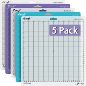 Cutting Mat 5-Pack (12x12 inch) for Crafting Machines
