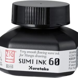 Sumi Pen Ink 60ml, Black