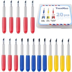 Replacement Blades Set (20 Pieces) for Crafting Machines