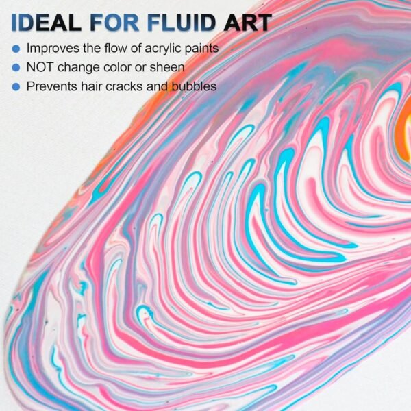Acrylic Pouring Medium & Thinner (250ml) - Image 2