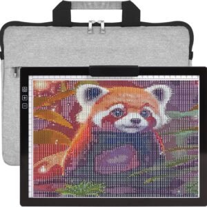 Rechargeable A4 Light Pad with Carry Bag and Built-in Clip