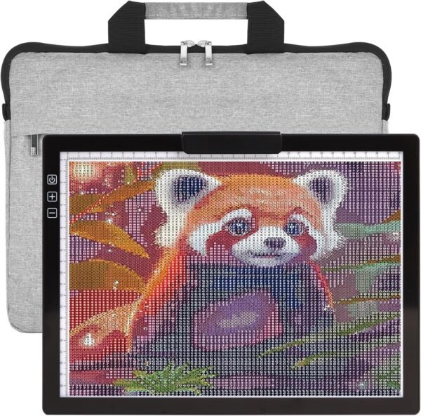 Rechargeable A4 Light Pad with Carry Bag and Built-in Clip