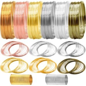 Stainless Steel Memory Wire for Jewelry Making (6 Colors)
