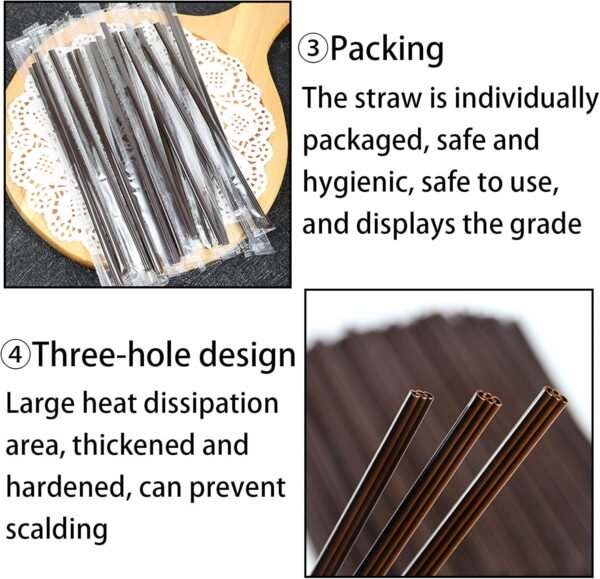 Individually Wrapped Disposable Coffee Stirrer Sticks (400 Count) - Image 3