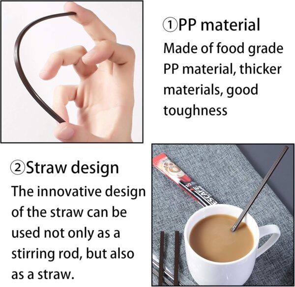 Individually Wrapped Disposable Coffee Stirrer Sticks (400 Count) - Image 4
