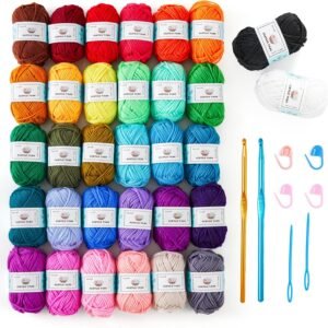 Crochet Yarn Kit for Beginners
