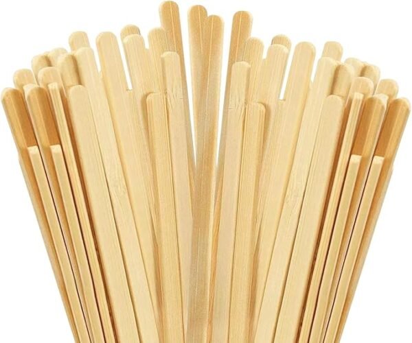 Wood Coffee Stirrer Sticks (100 Pieces, 5.5 Inch)