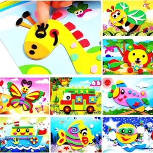 3D EVA Foam Sticker Puzzle Game (20 Pieces, Kidslove A)