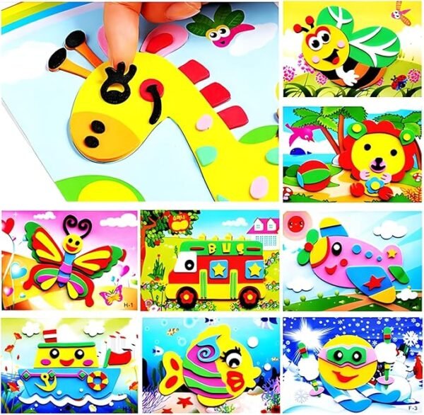 3D EVA Foam Sticker Puzzle Game (20 Pieces, Kidslove A)