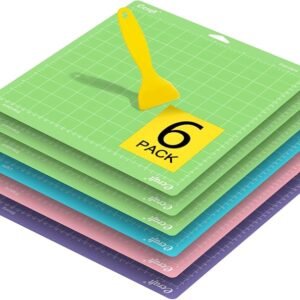 Cutting Mat 6-Pack (12x12 inch) for Crafting Machines