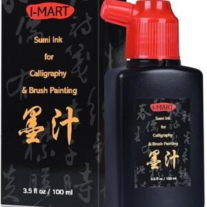 Sumi Ink for Calligraphy & Brush Art (100ml Black)