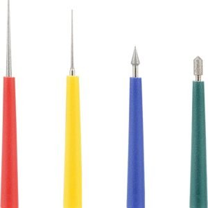 4PCS Diamond Bead Reamer Set – Hole Enlarger & Burr Remover for Beads