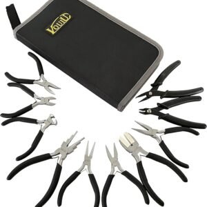 10-Piece Jewelry Pliers Set Jewelry Making Tools