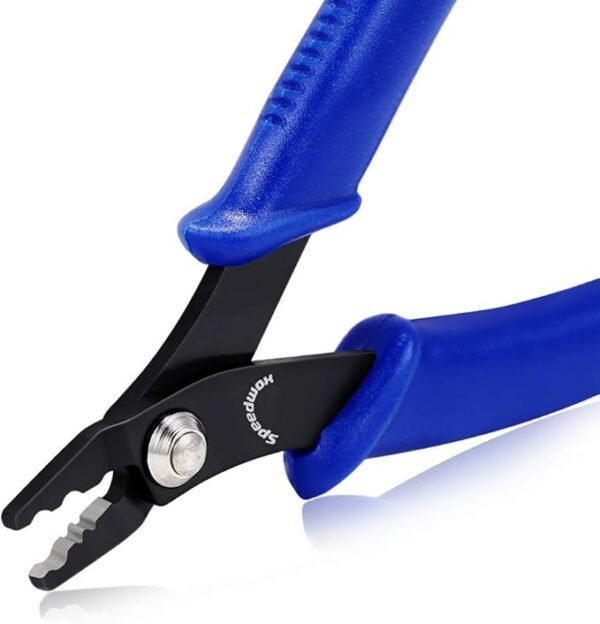 5" Precision Crimping Pliers with Spring – Mini Straight Head for Jewelry Making & Crafting