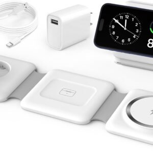 3-in-1 Foldable Wireless Charging Dock for Apple Devices