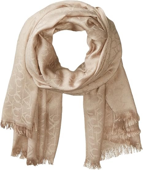 Lightweight Pashmina Scarf Tonal Pattern Shawl Women