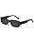 Rectangle Sunglasses Y2K Retro 90s Square Frame UV