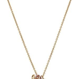 Be You Multi-Charm Cluster Necklace in Shiny Gold