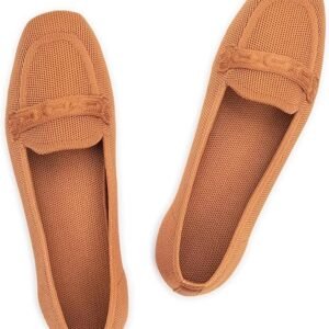 Women’s Square Toe Loafer Flats Comfortable Office Shoes