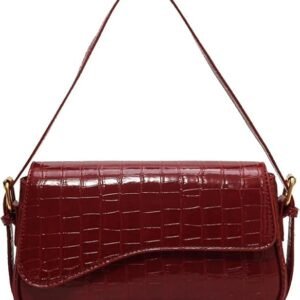 Women’s PU Leather Tote Bag with Removable Straps