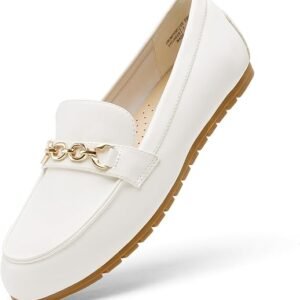 Women’s Slip-On Loafers Comfortable Casual Work Walking Flats