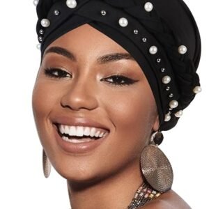 Pre Tied Twisted Turban Headwrap Beanie Chemo Scarf Women