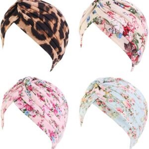 Women’s Cotton Turban Beanie Head Wrap Hair Loss Cap