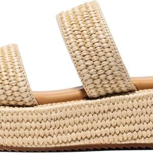 Women’s Platform Wedge Espadrille Summer Beach Slip-On Sandals