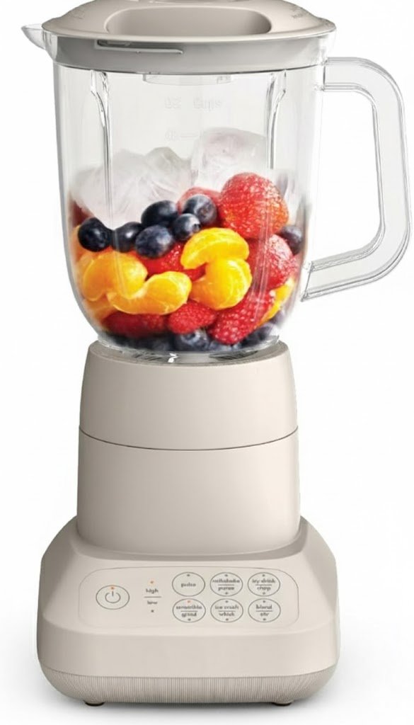 10 Speed Compact Countertop Blender Juicer Smoothie Maker Oatmilk