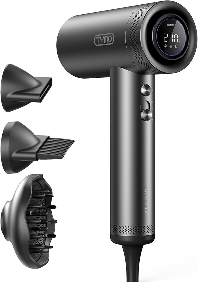 Hair Dryer with Diffuser - Fast Ionic Blow Dryer - Image 4