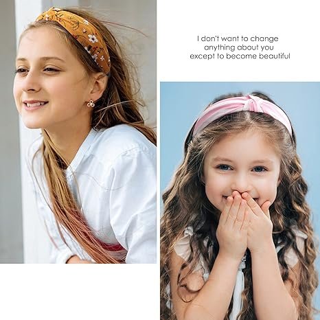 12 Pack Wide Knotted Headbands for Women – Elastic Boho Turban Hair Accessories - Image 2