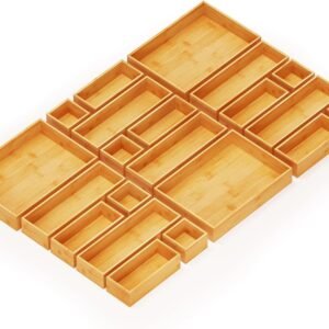 Two-Tier Under Sink Sliding Drawer Organizer for Kitchen Cabinet and Bathroom Storage