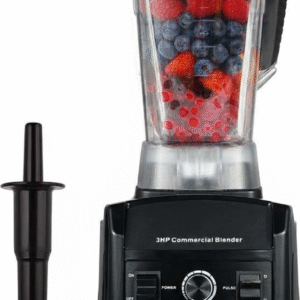 1800W Commercial Countertop Blender 3HP 64oz Stainless Blades