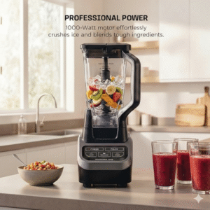 1000W Professional Countertop Blender Ice Crushing 72oz Pitcher