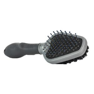 Dual Sided Pet Grooming Brush for Dogs Cats