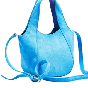 Faux Suede Mini Slouchy Tote Bag Stylish
